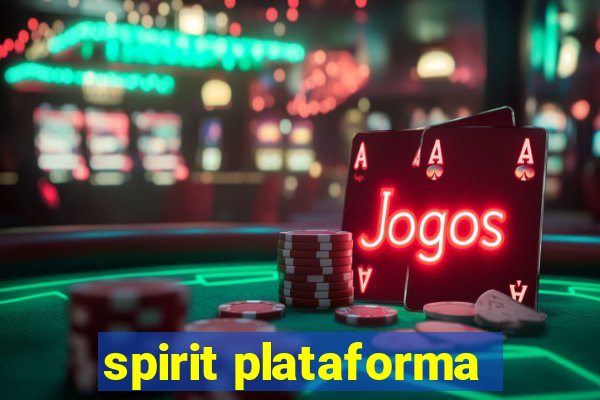 spirit plataforma